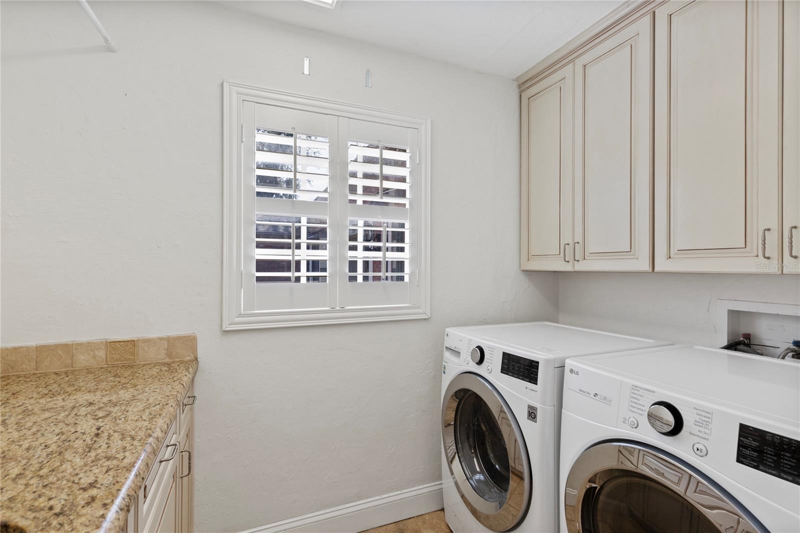 Inside Laundry room