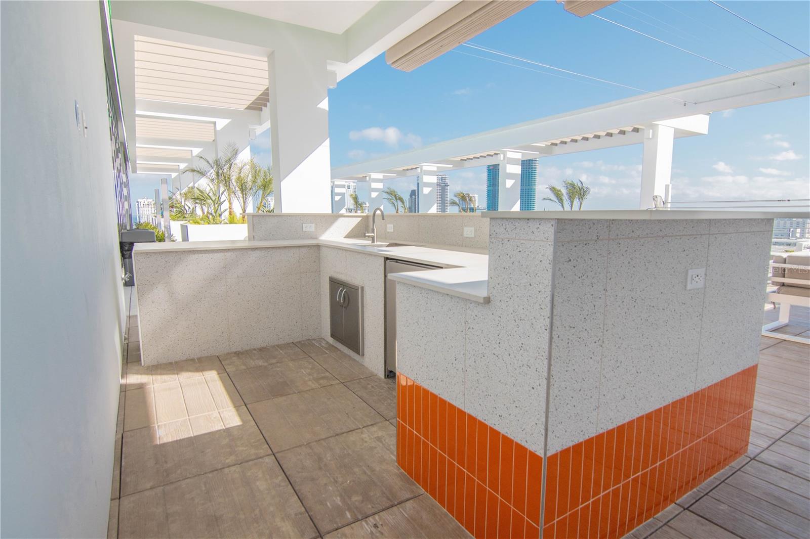 bar area rooftop