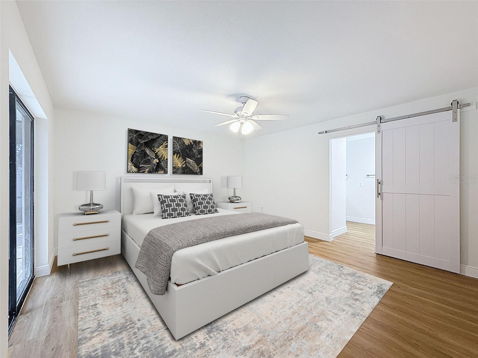 Virtually Staged- Primary Bedroom