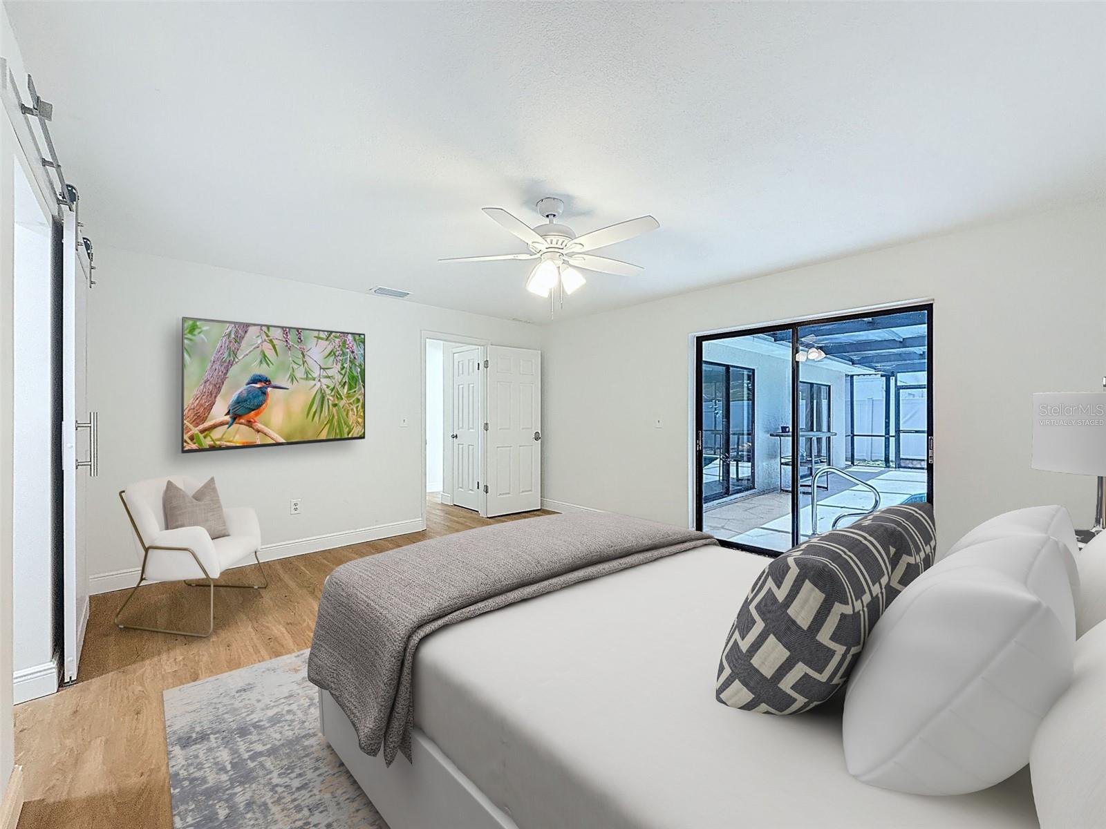 Virtually Staged- Primary Bedroom