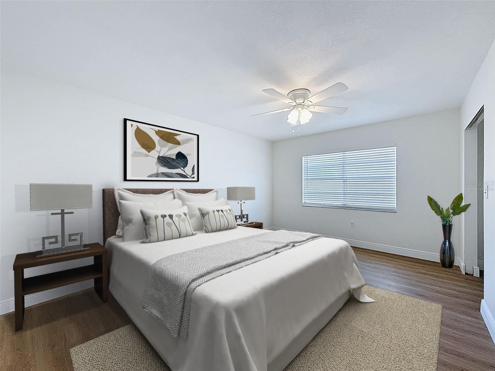 Virtually Staged - Bedroom 2