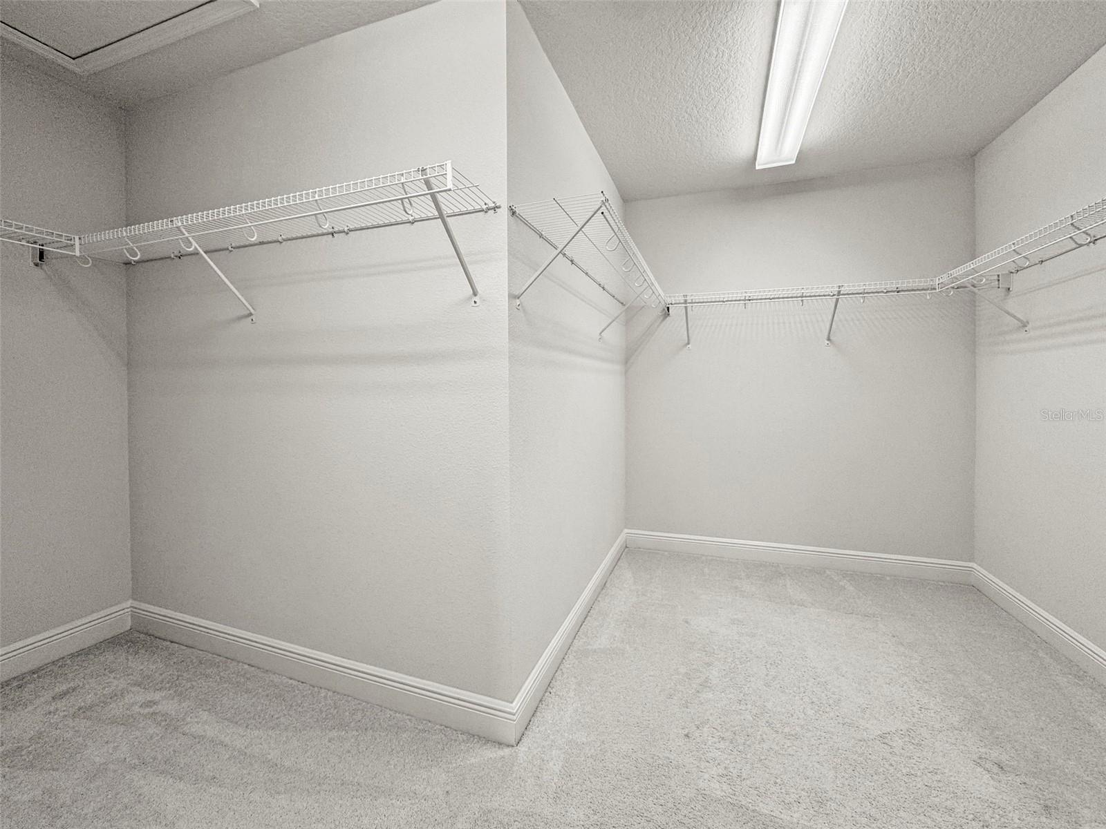 Master closet