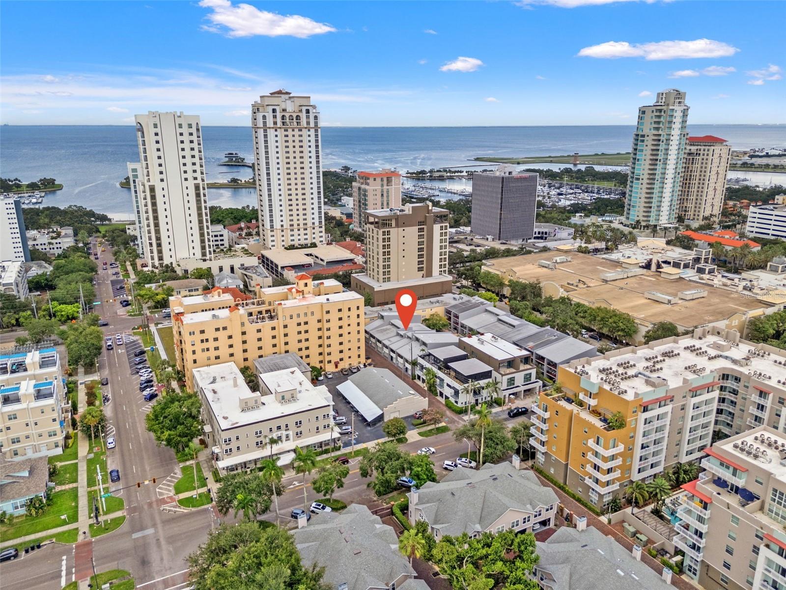 Walkable downtown St Pete