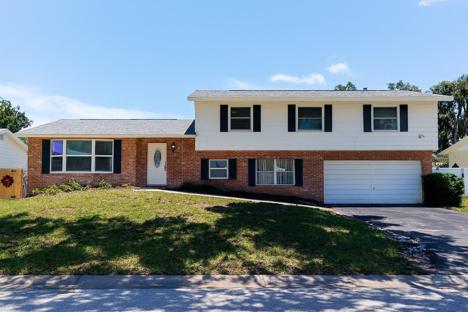 Exterior, great split level home!
