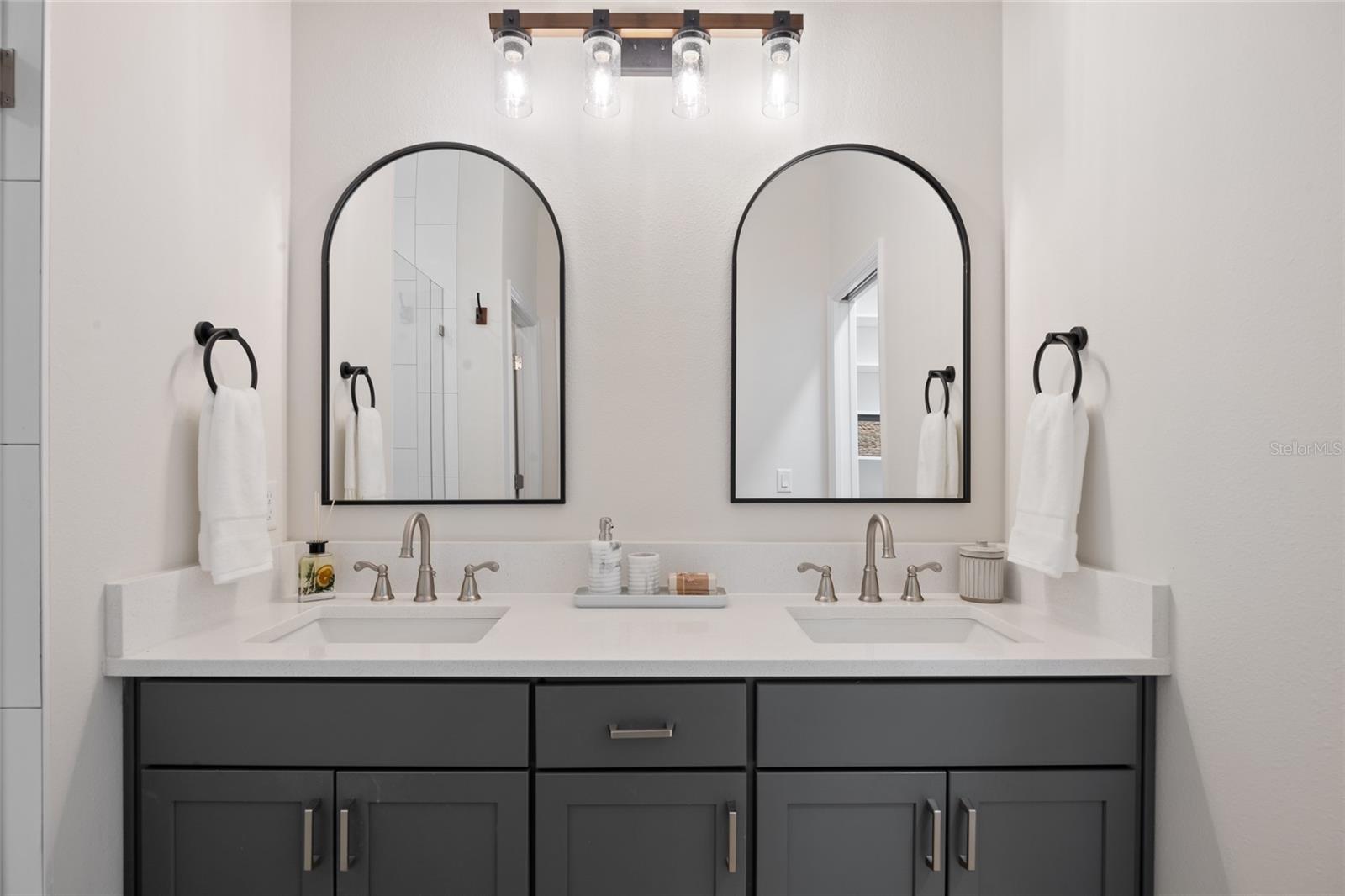 Primary Bathroom Dual Sinks