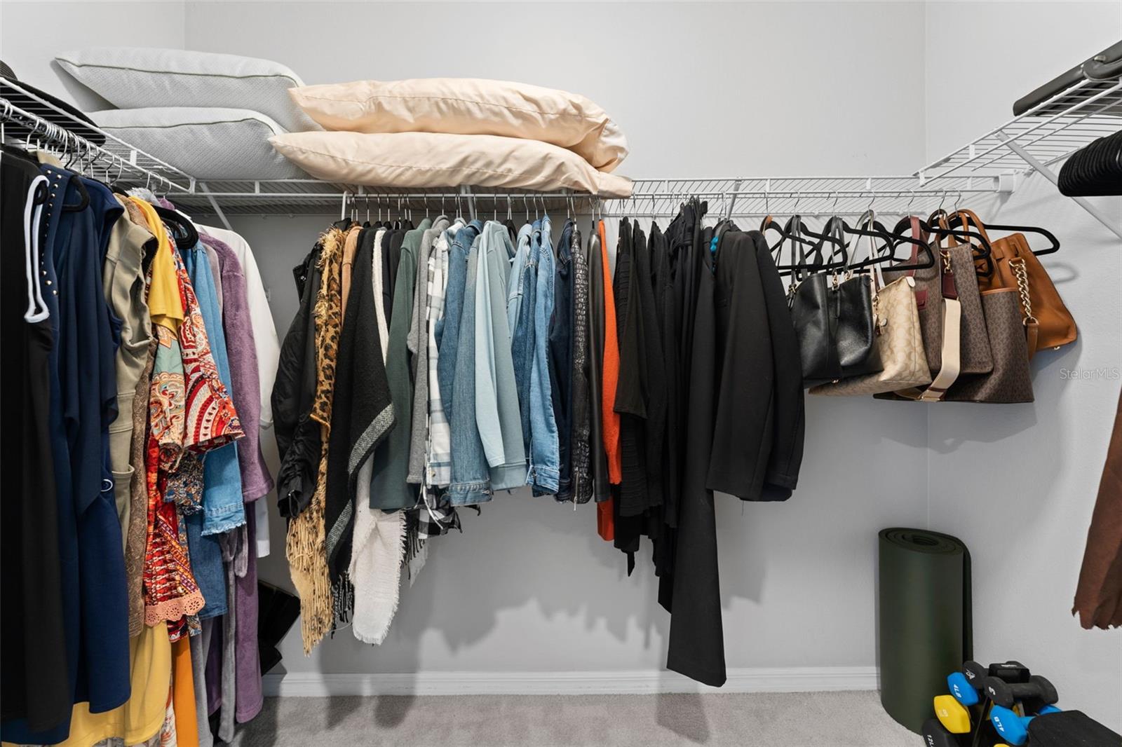 Primary Walk in closet