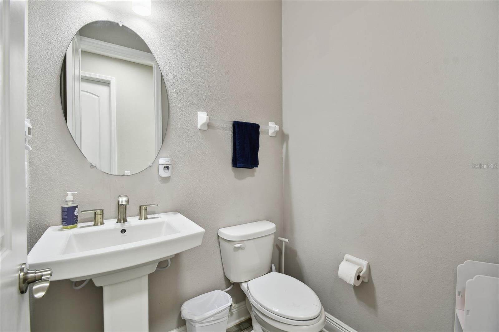 downstairs half bath