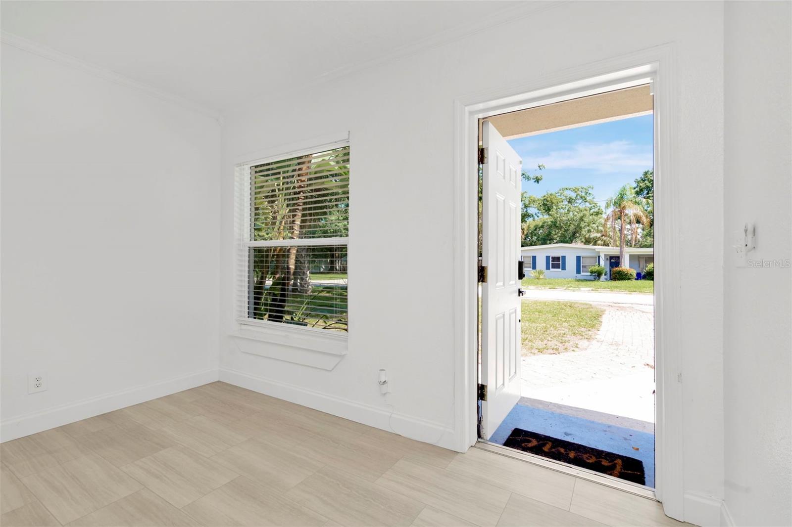 Entry into Living room