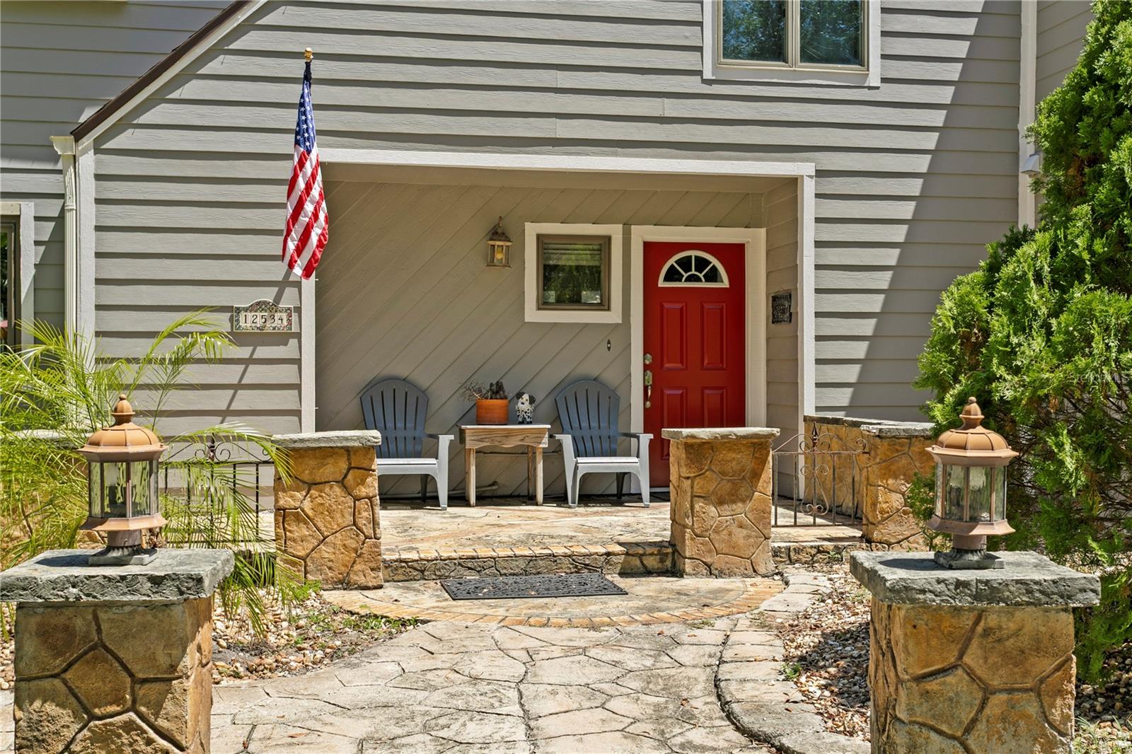 Front exterior entry