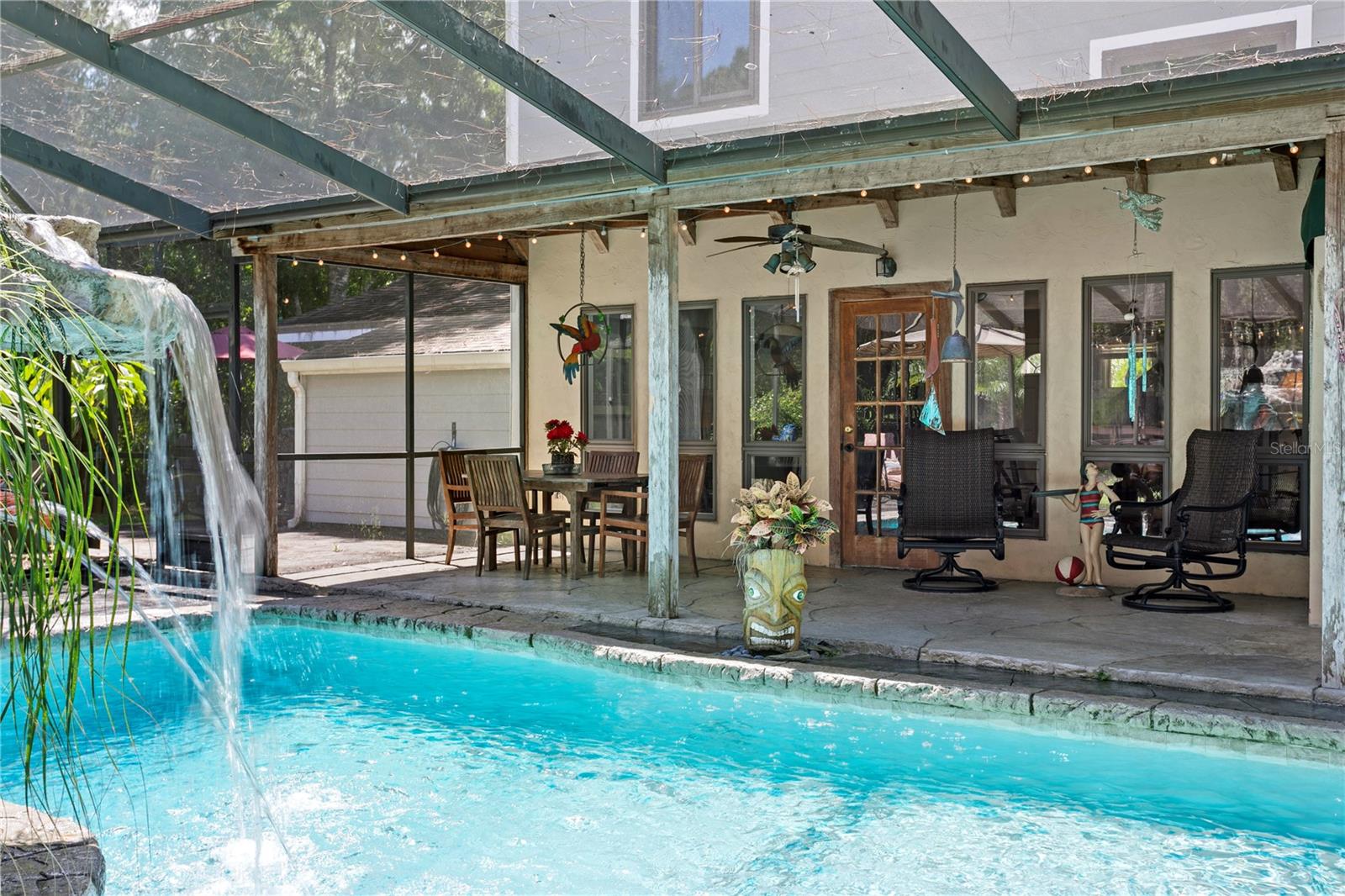 Pool and patio