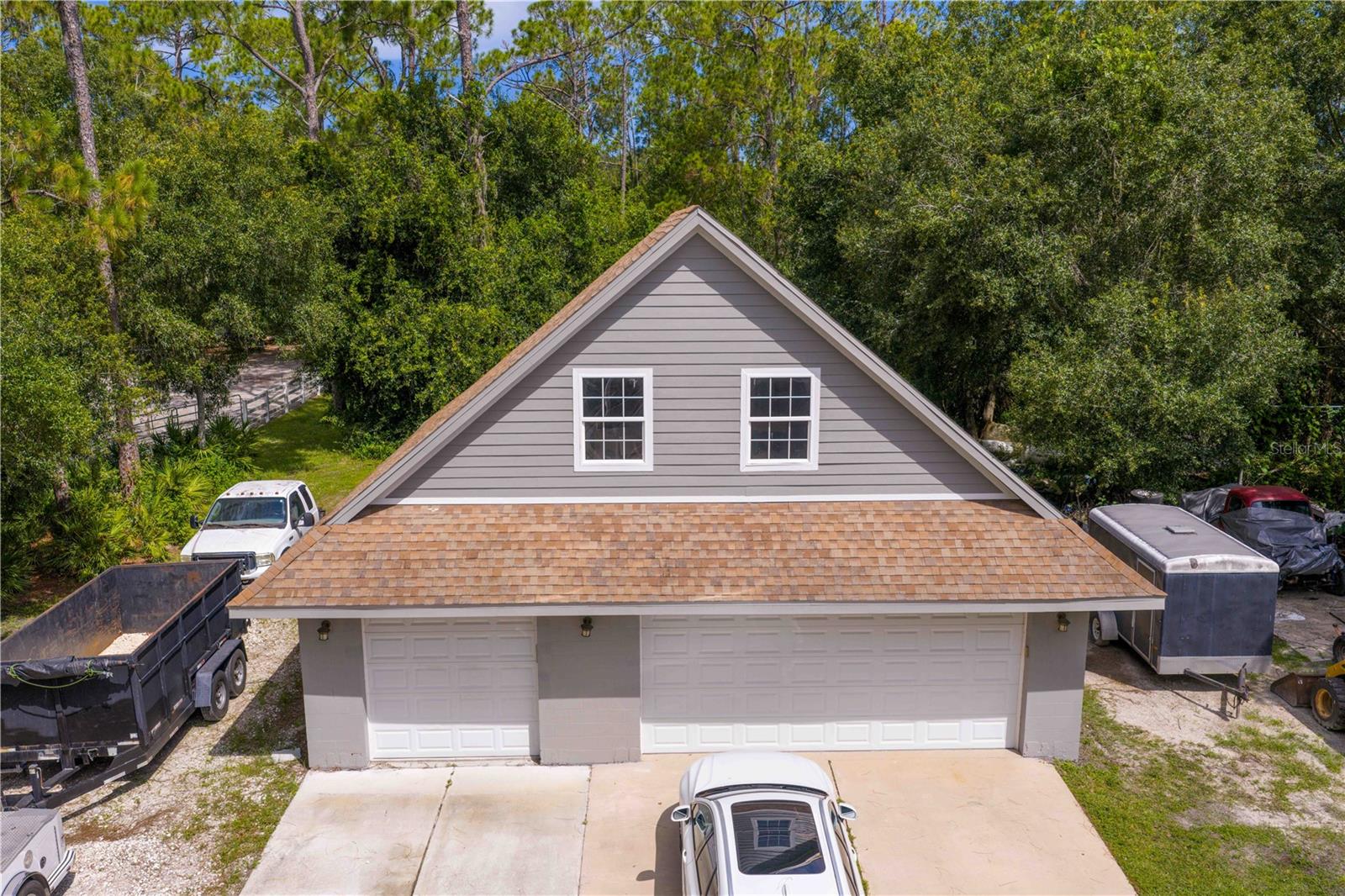 Detached 2 story garage