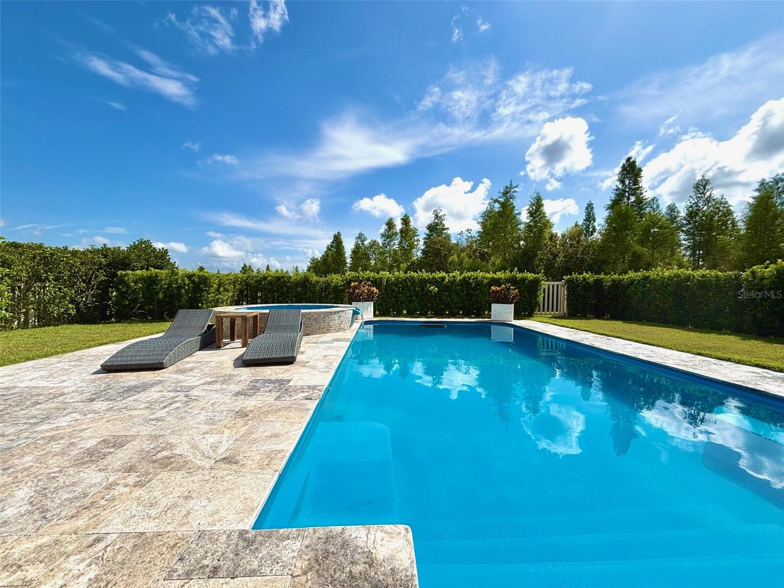 Pool w/ Endless Pool system