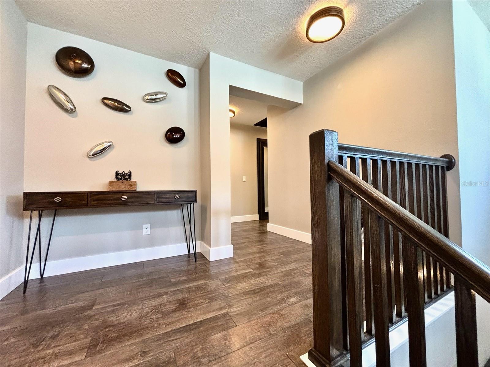 Upstairs landing
