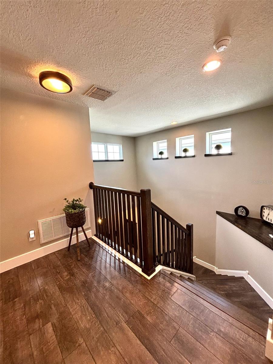 Upstairs landing