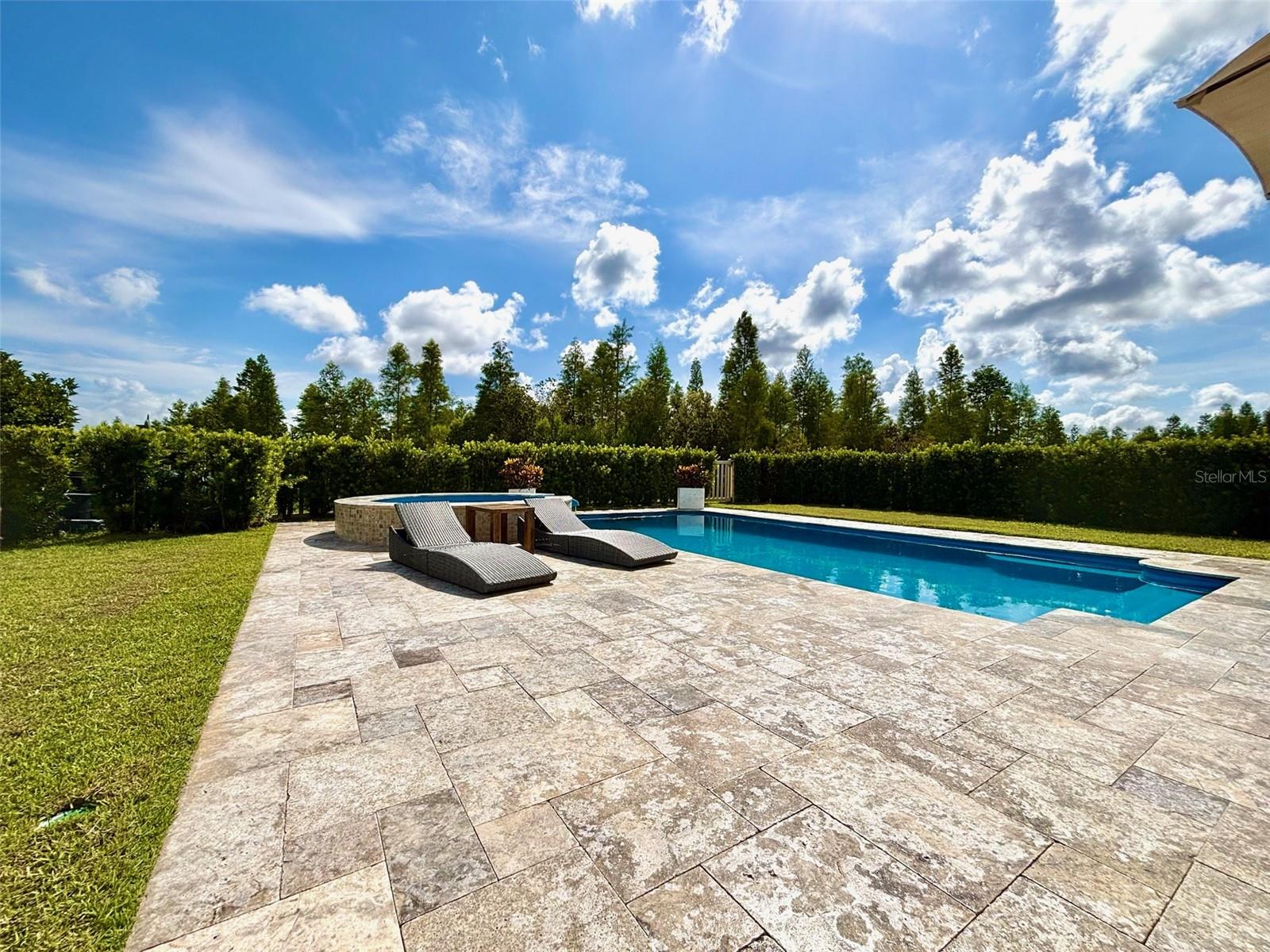 Pool w/ Endless Pool system