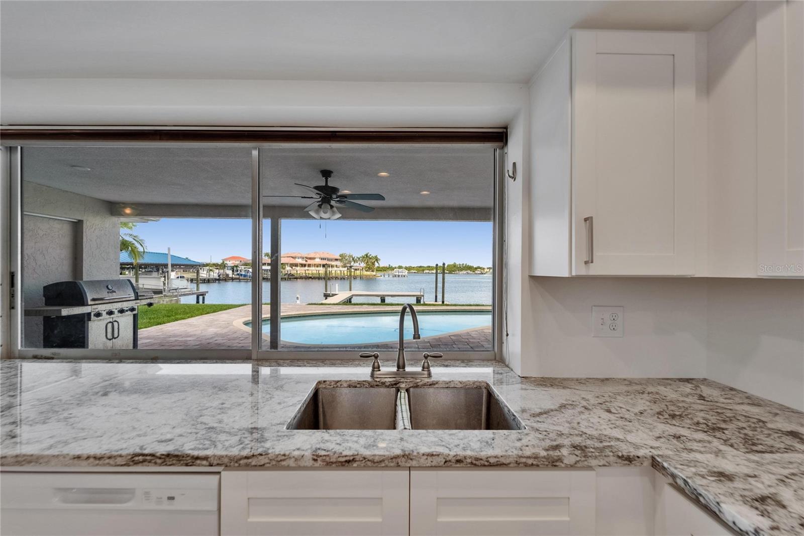 Watch Dolphin swim by from your kitchen window!