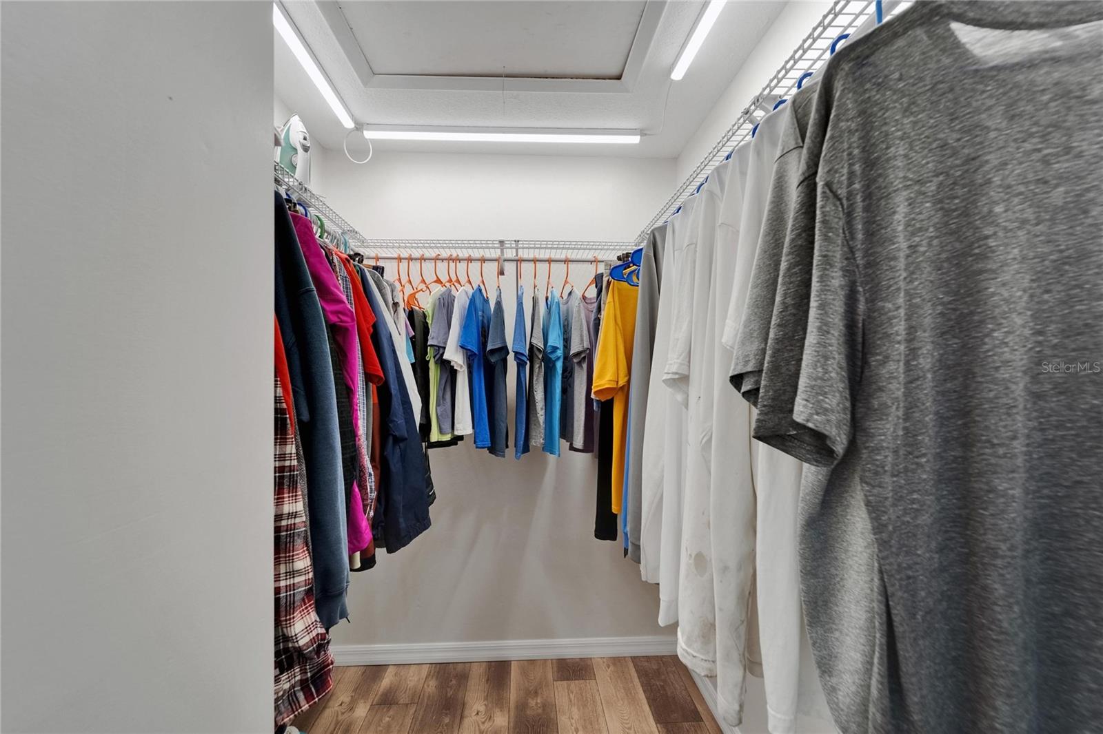 Large Walk in closet in Master