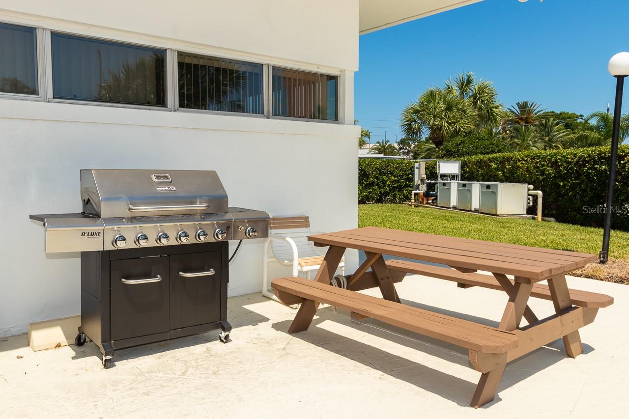 Grill area