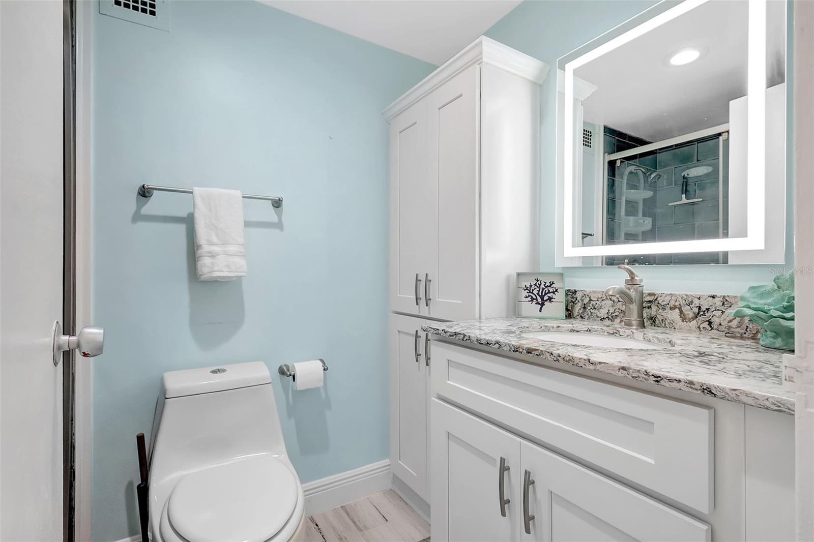 The En-Suite bath is also remodeled
