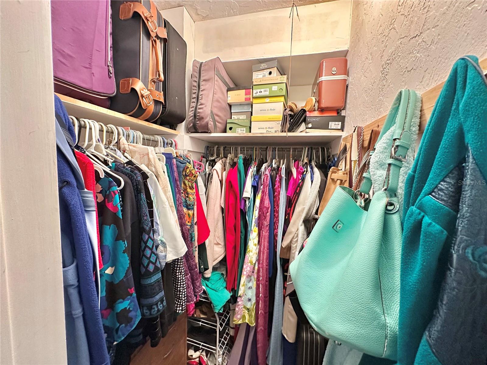 Walk-in Closet in Primary Bedroom