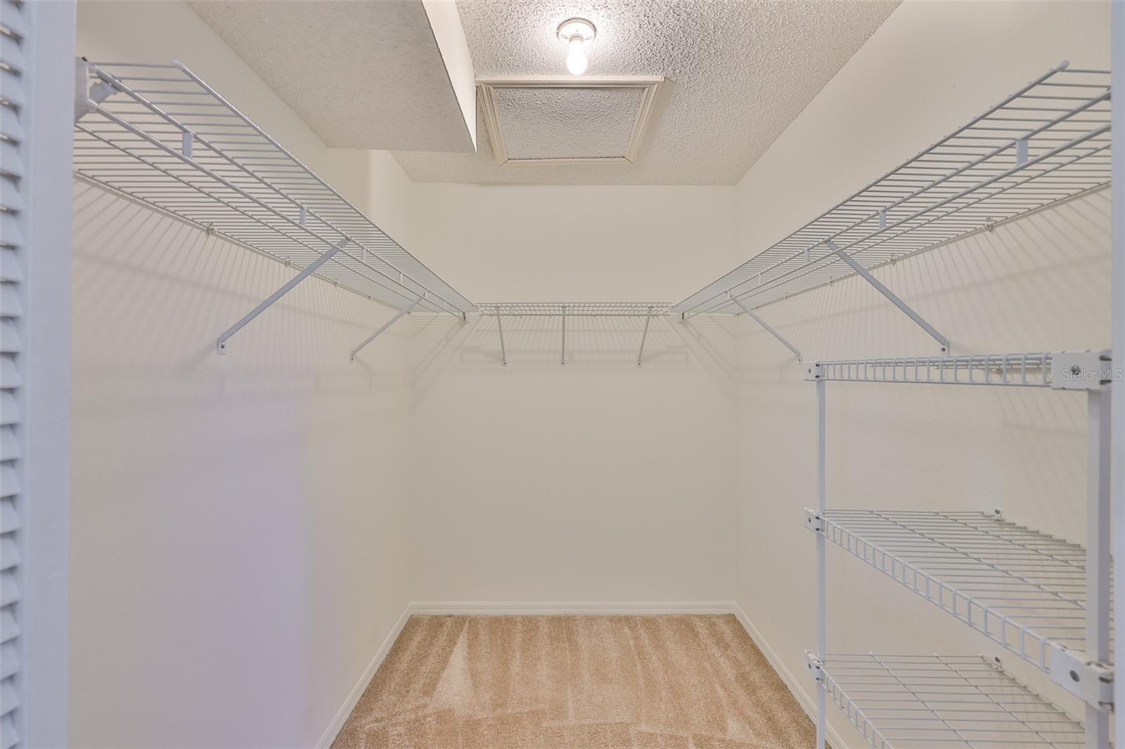 Primary Walk-In Closet
