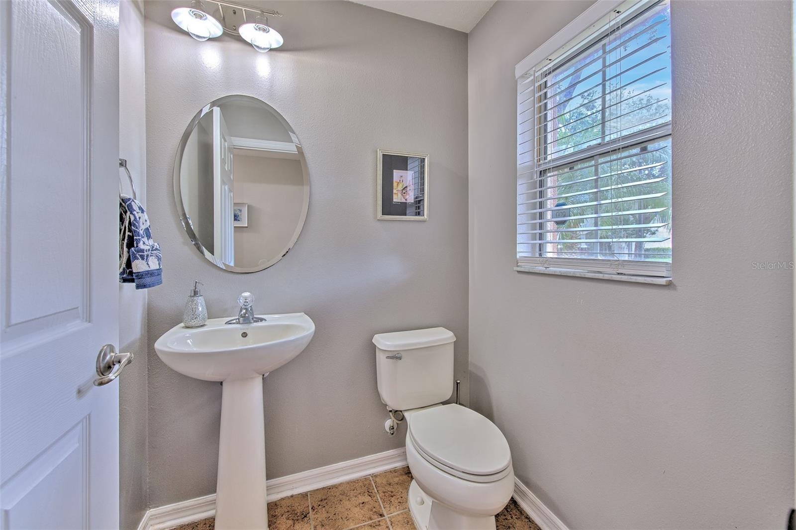 First Floor Half Bathroom