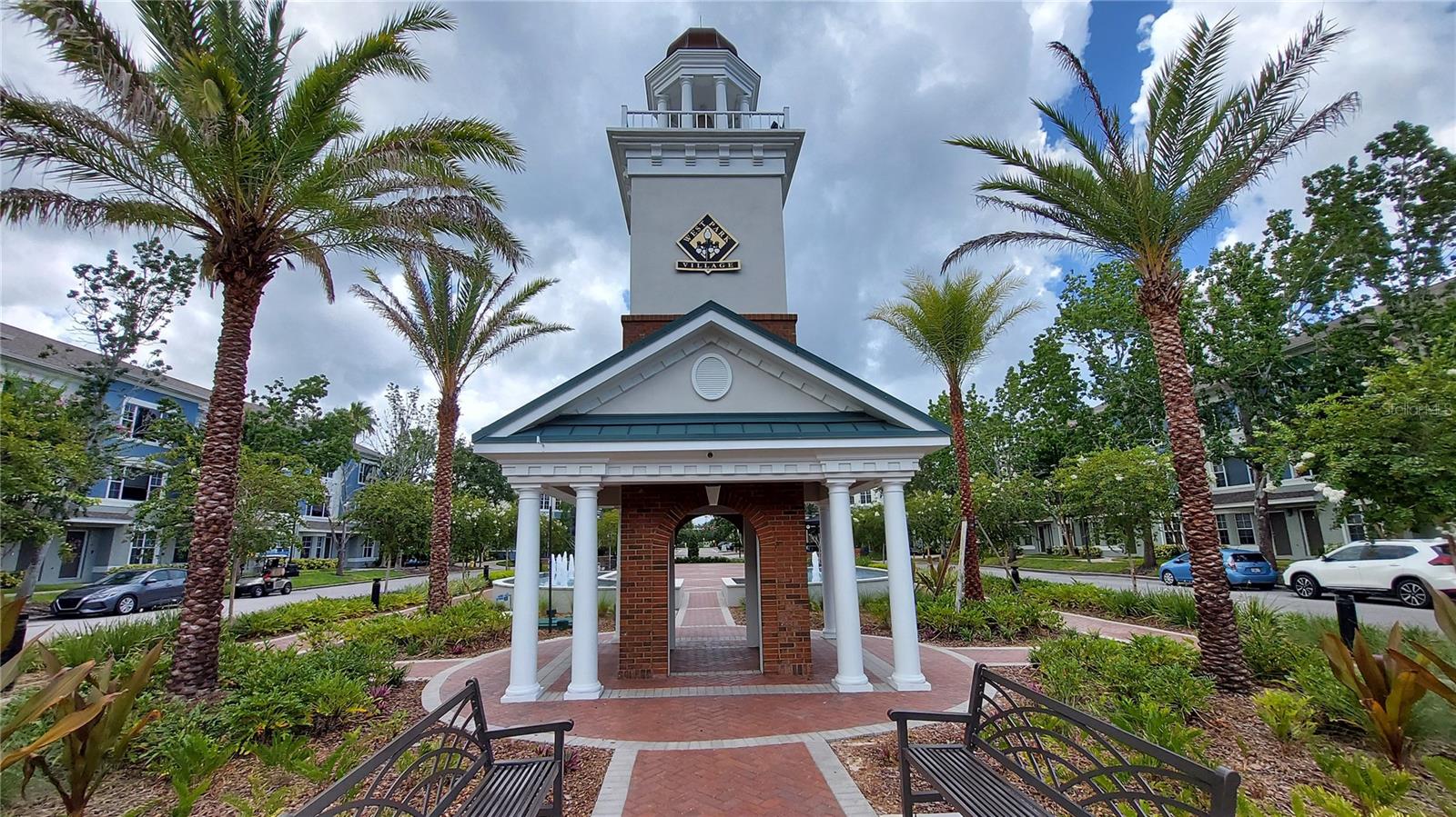 back of clock tower