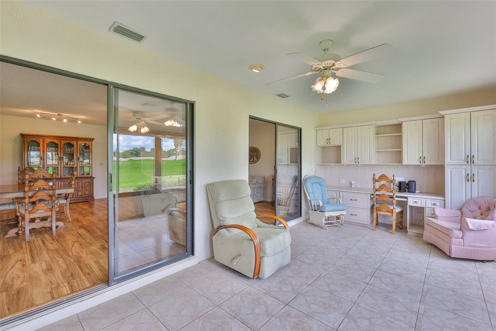 This space is perfect for entertaining.