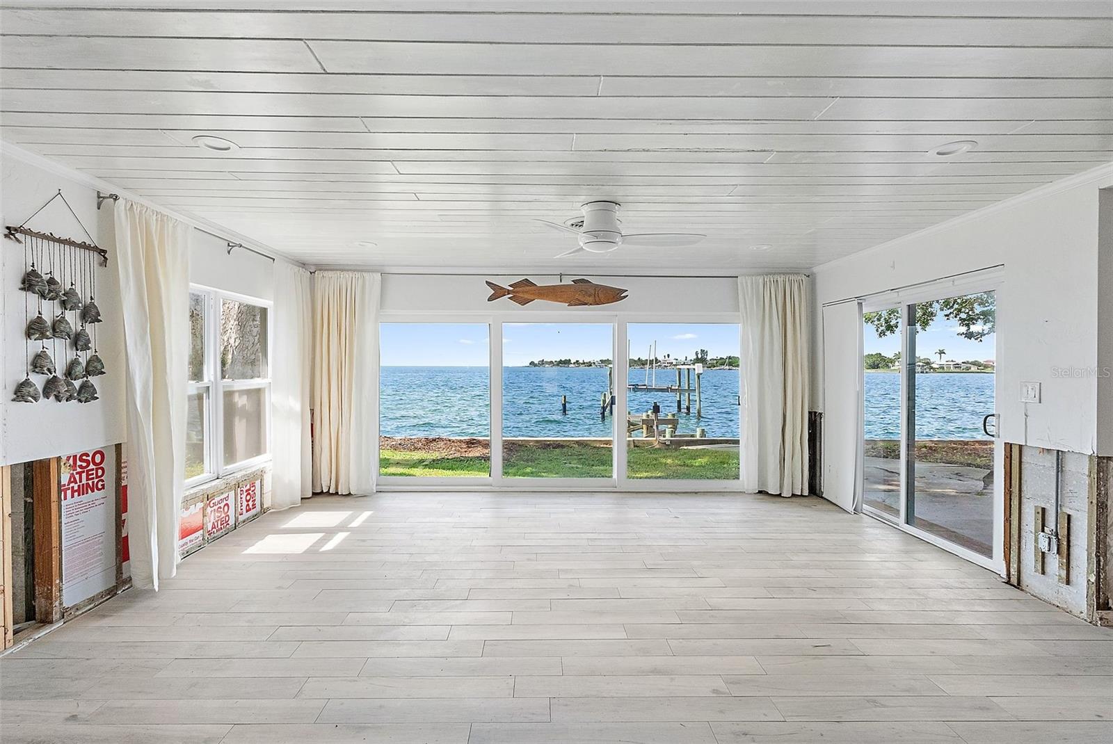 Living Room w/gorgeous Water Views