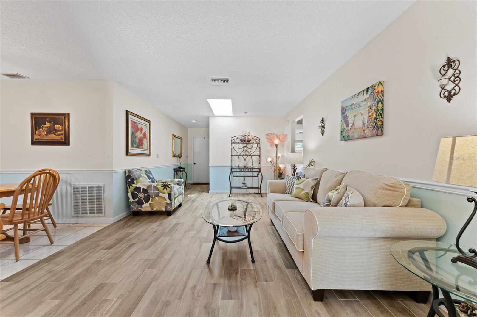 Beautiful Wood-Look Tile Flooring!