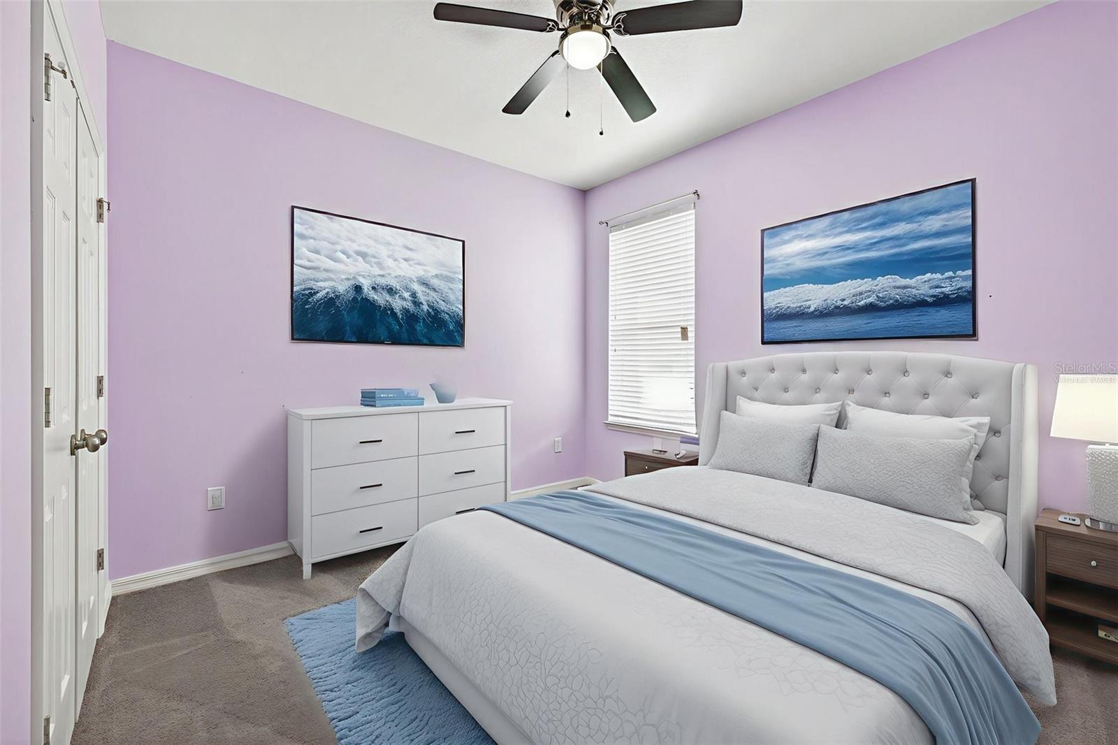 Bedroom 3 virtually staged photo