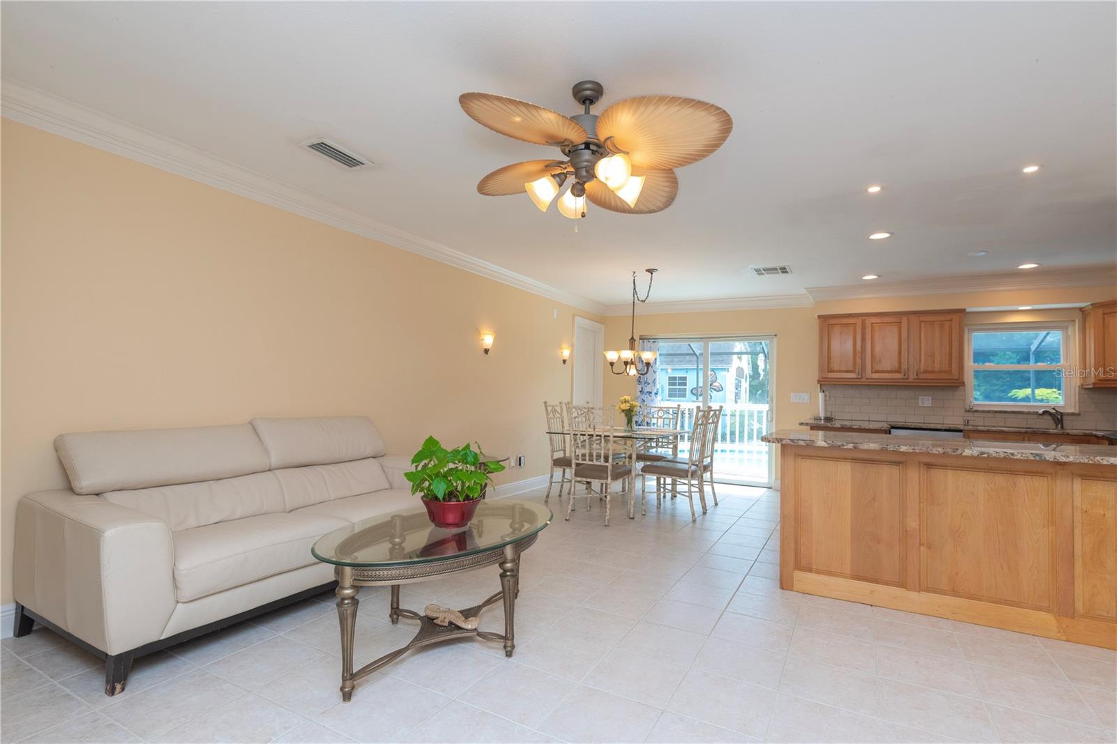 Living room.