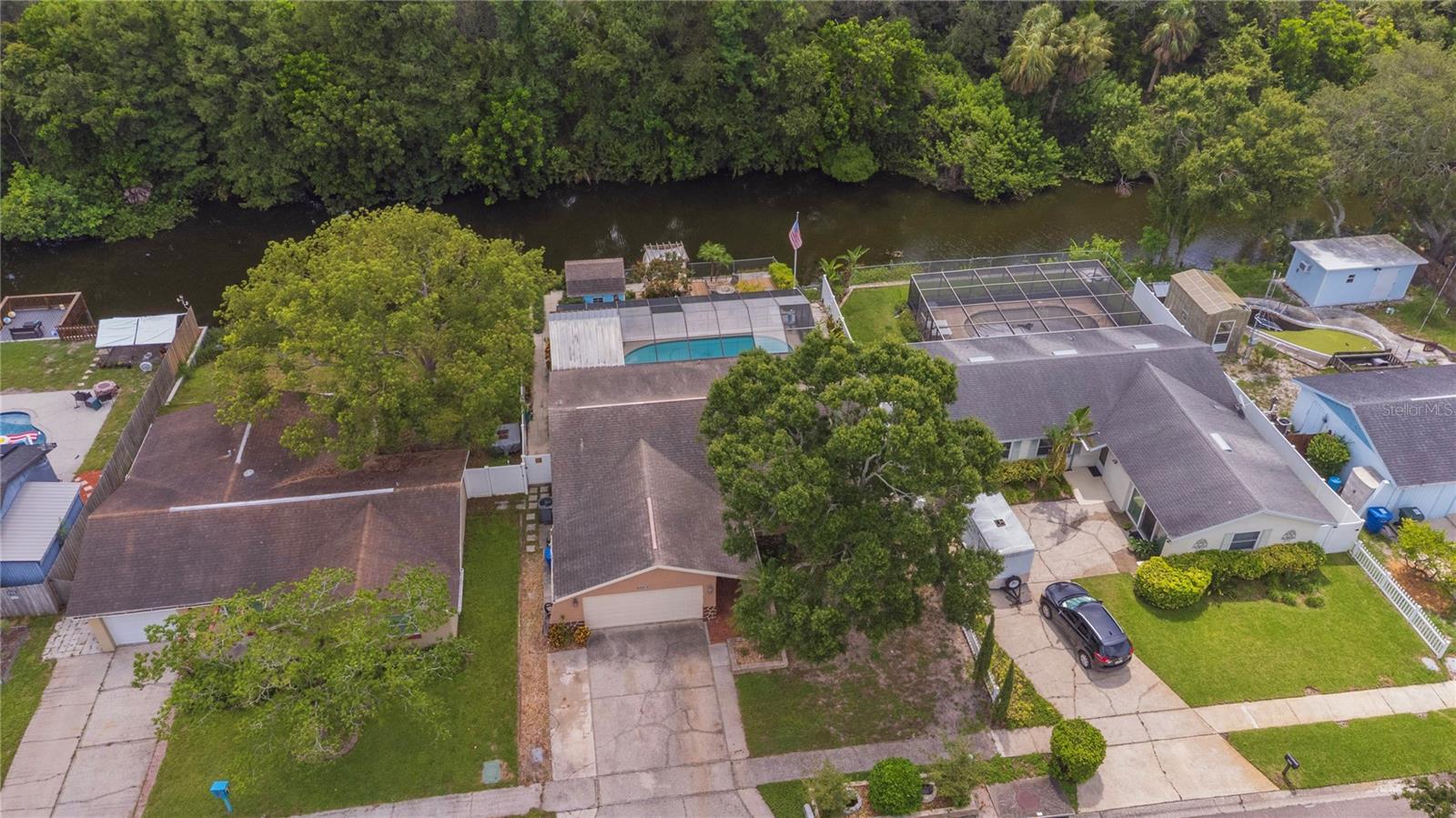 Aerial view.