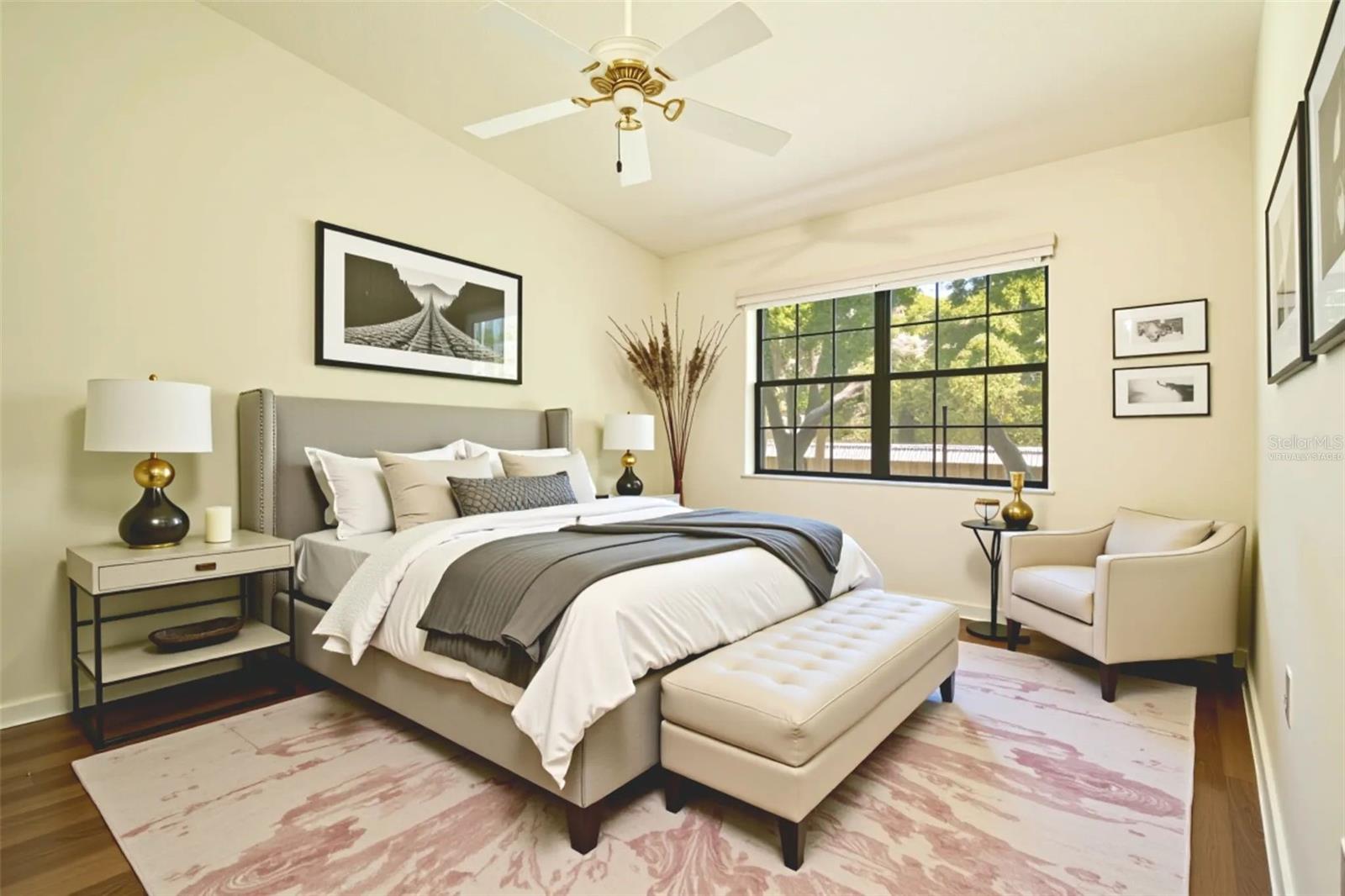Primary Bed Virtually Staged