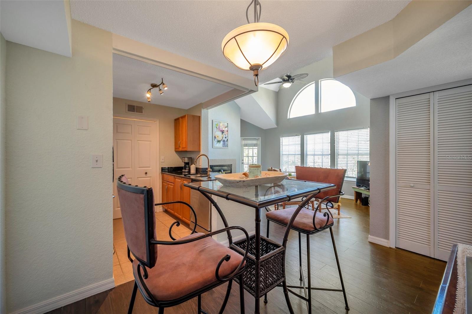 Open plan living space