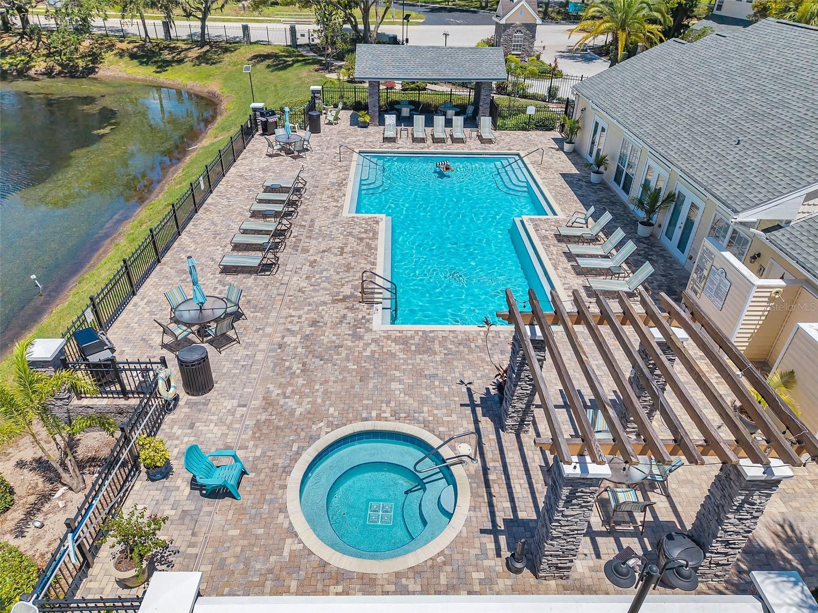 The community boasts fabulous amenities