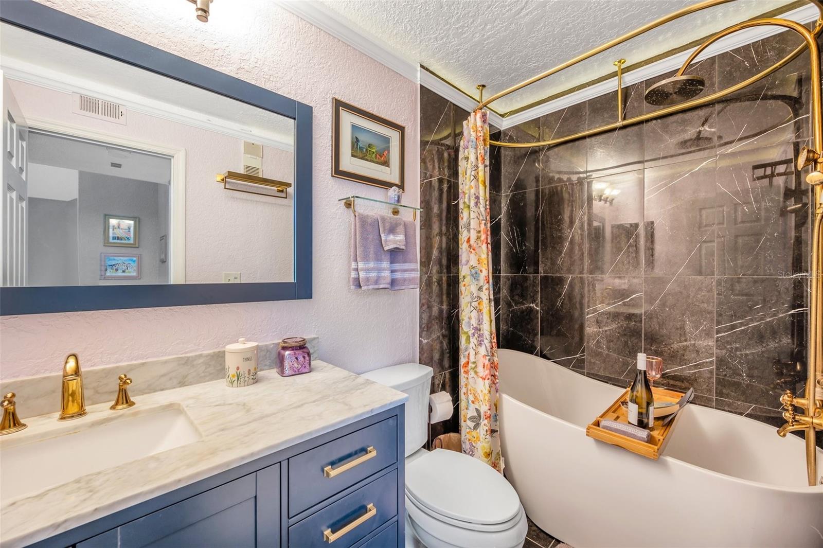 Beautifully updated bathroom