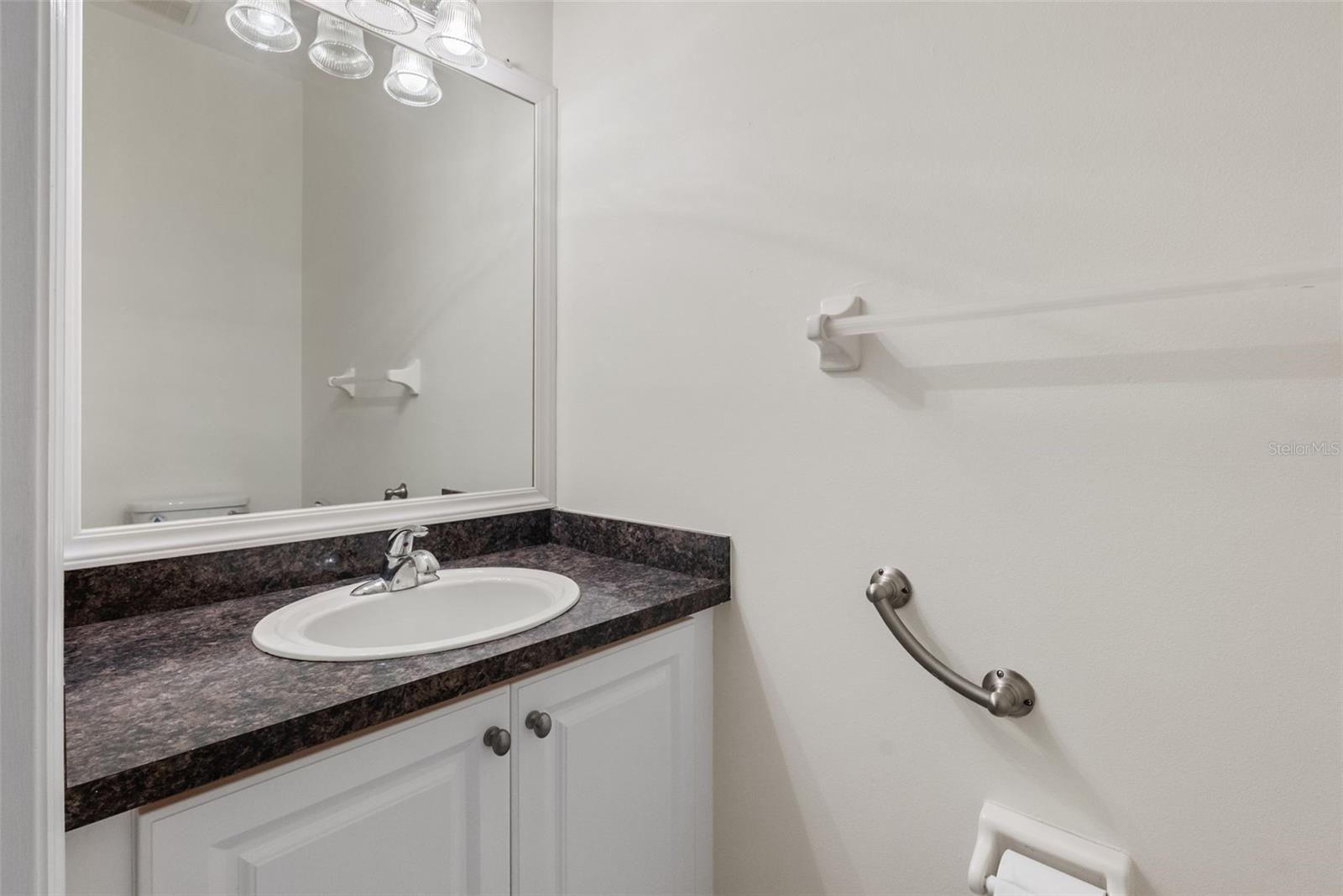 first floor half bath