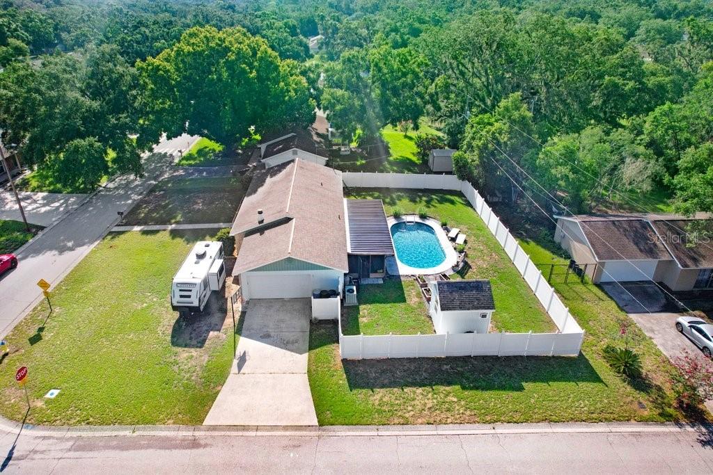 OVERSIZED .29 acre corner lot