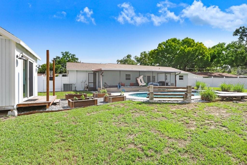 Spacious Backyard