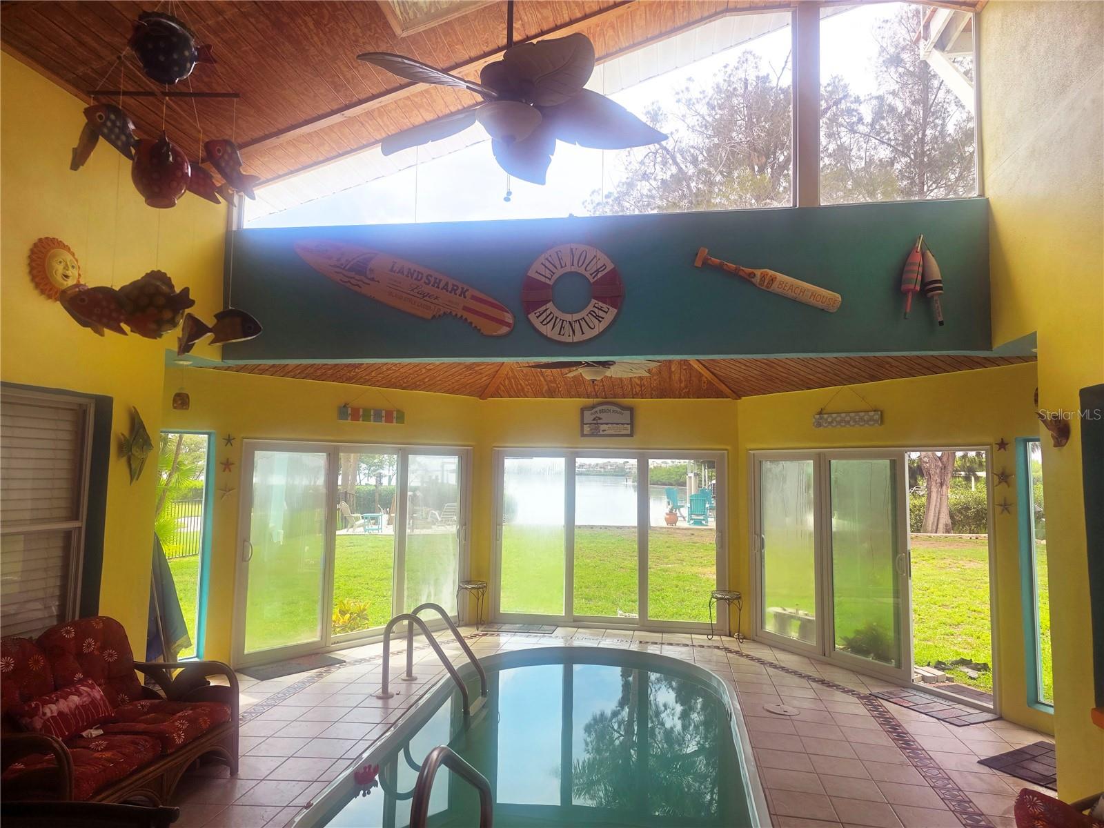 Inside Pool Area