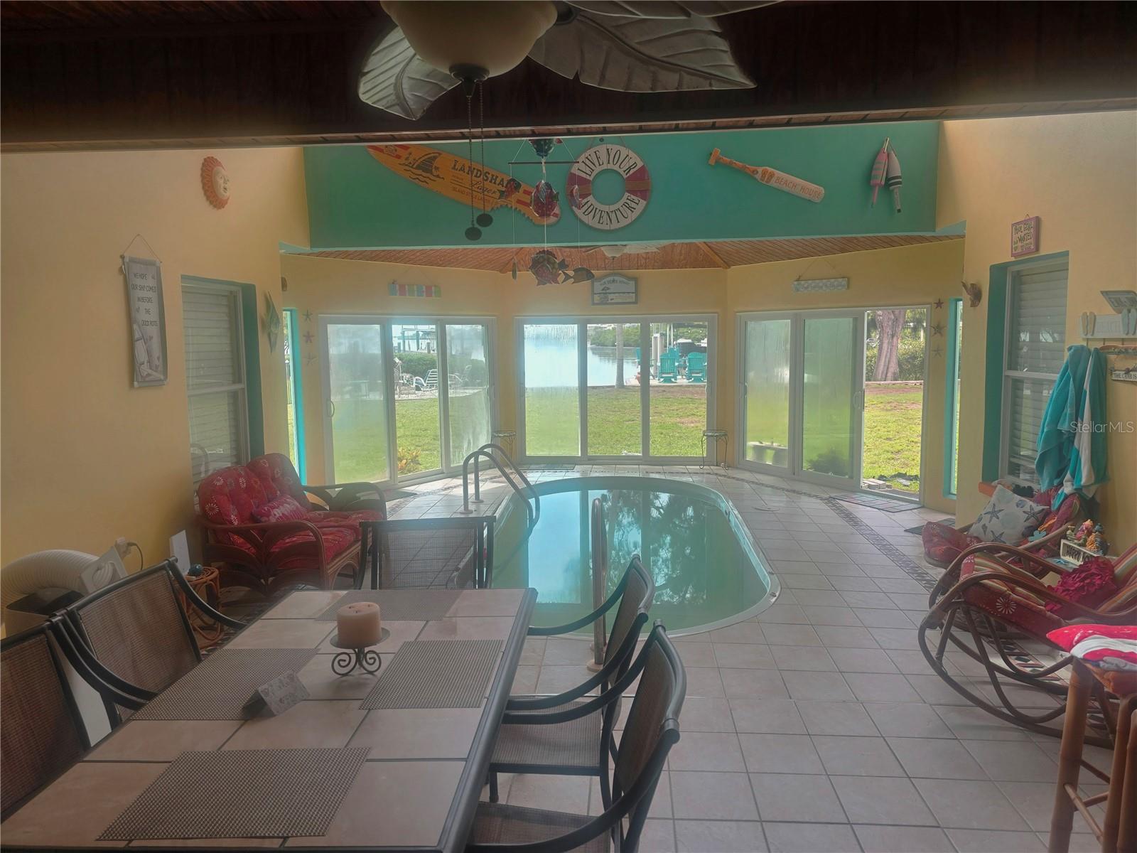 Pool Area Dining