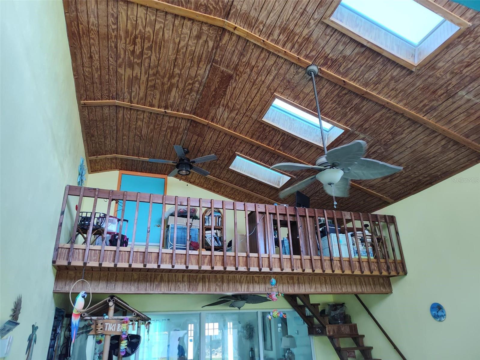 Loft Area Above the Pool