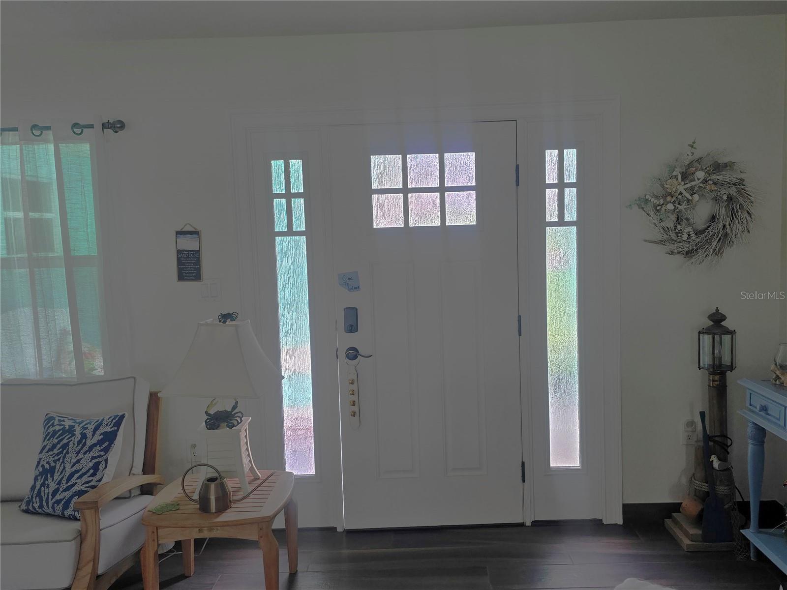 Interior front door