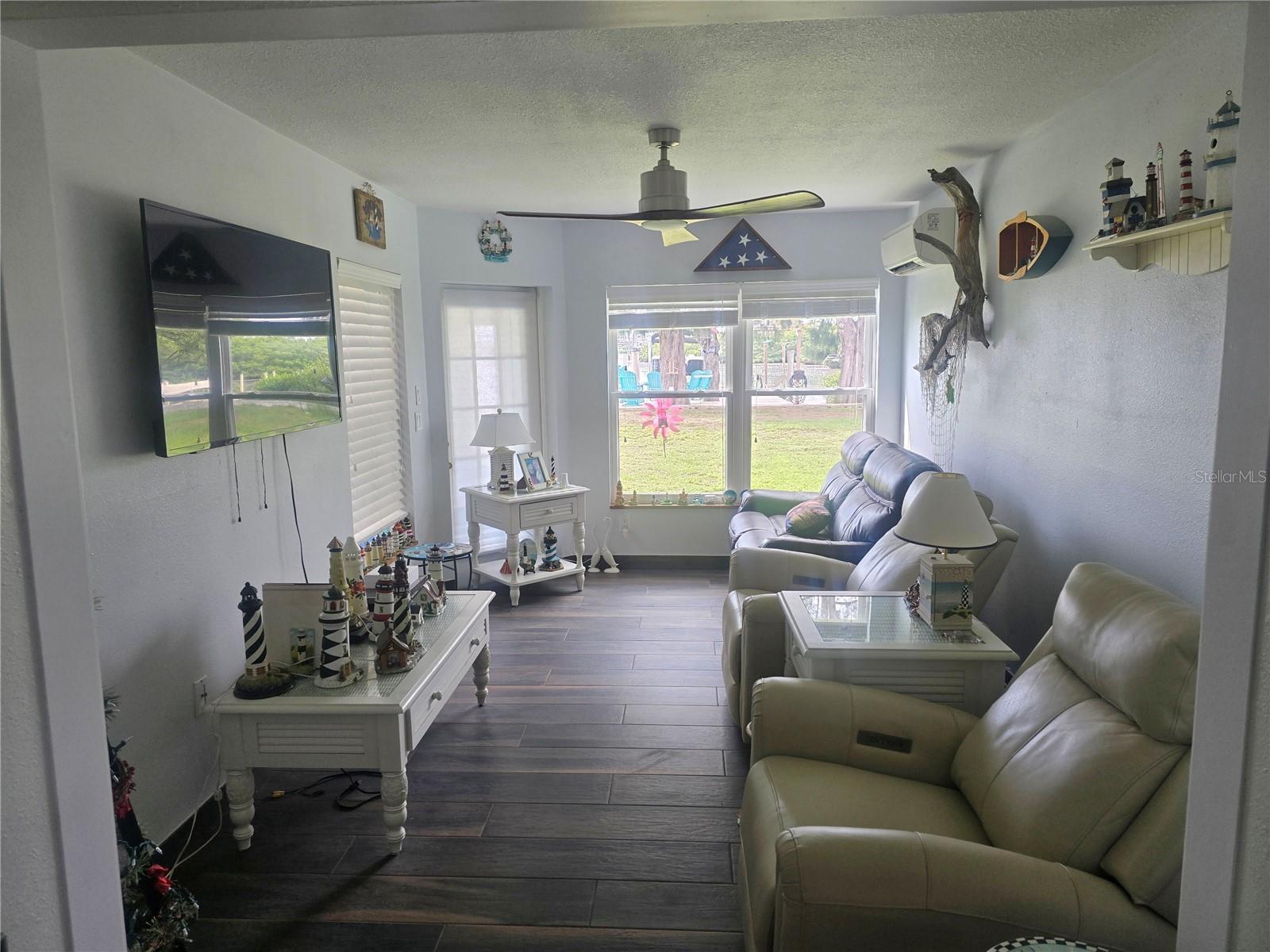 TV room just off kitchen