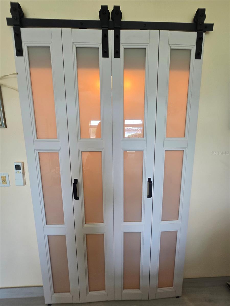 Custom Doors to Master Walk in Coset