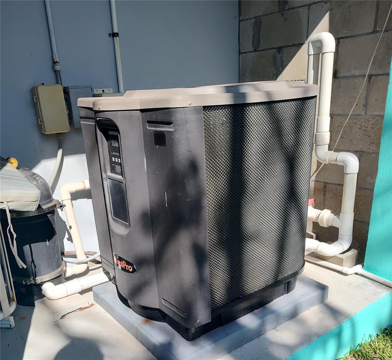 Pool pump and heater