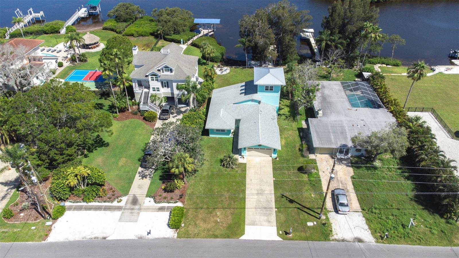 Overhead View of the Property
