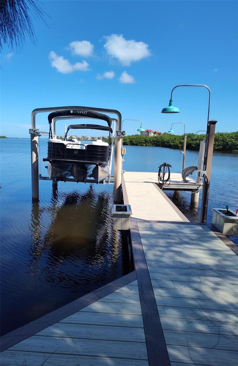 Dock and 8000 lb Lift