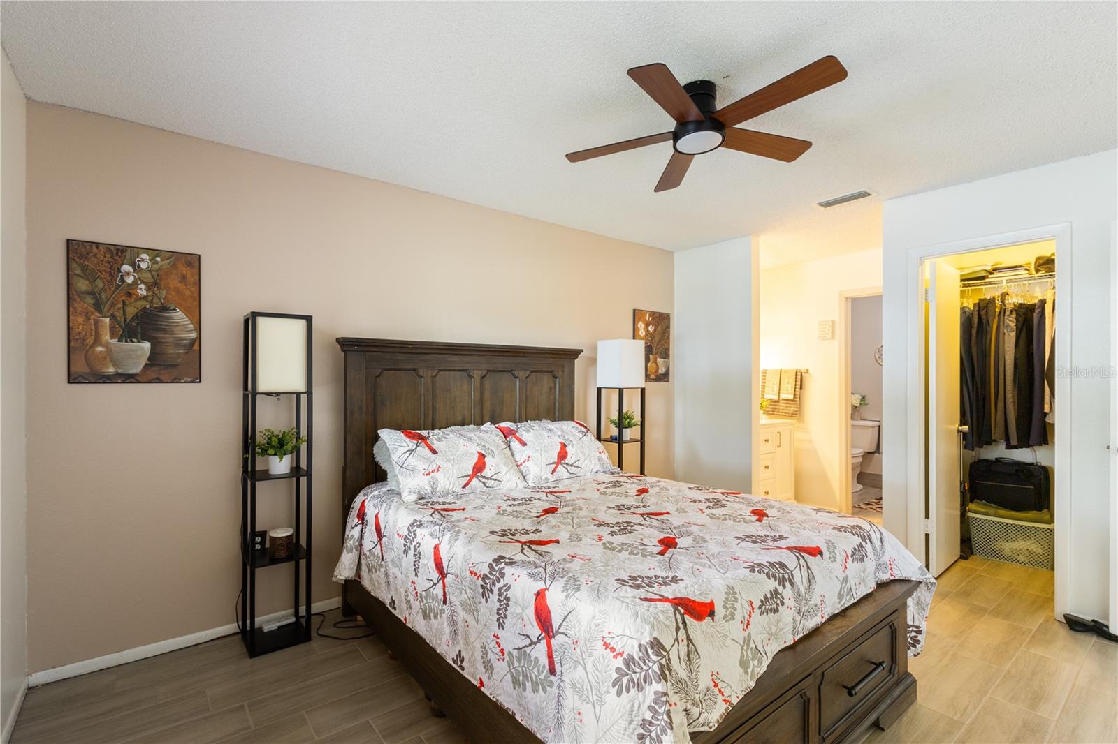 Primary Bedroom with Walk in Closet